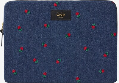 Borsa per laptop Wouf di colore blu reale / verde / rosso sangue, Visualizzazione prodotti