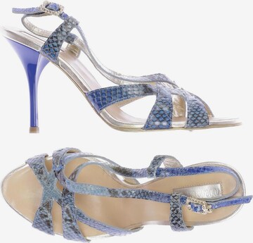 roberto cavalli Sandals & High-Heeled Sandals in 36 in Blue: front