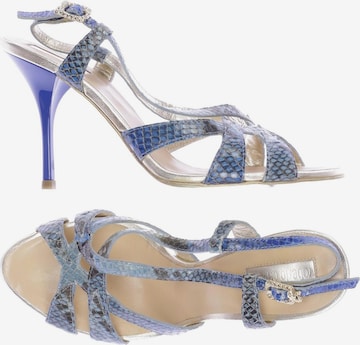 roberto cavalli Sandalen 36 in Blau: predná strana