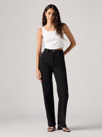 LEVI'S ® Regular Jeans 'Ribcage Full Length' in Black