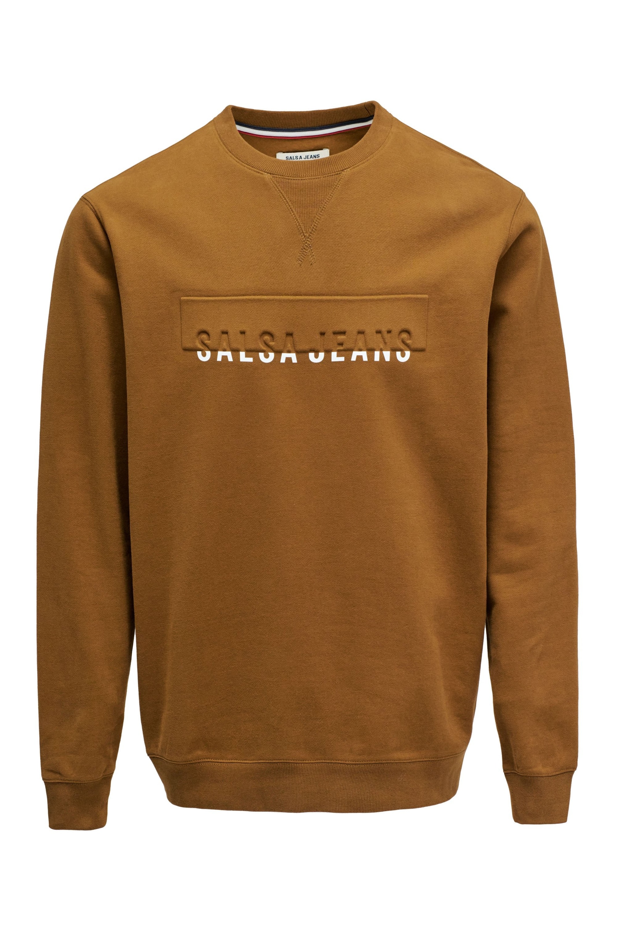 Pull-over Salsa Jeans en marron : devant