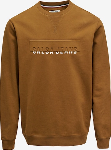 Pull-over Salsa Jeans en marron : devant