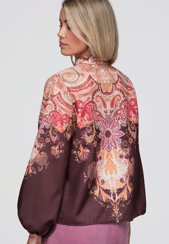 Ombre Blouse 'OW-SH-E0062' in Brown