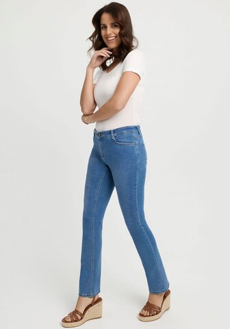 wonderjeans Boot cut Jeans in Blue: front