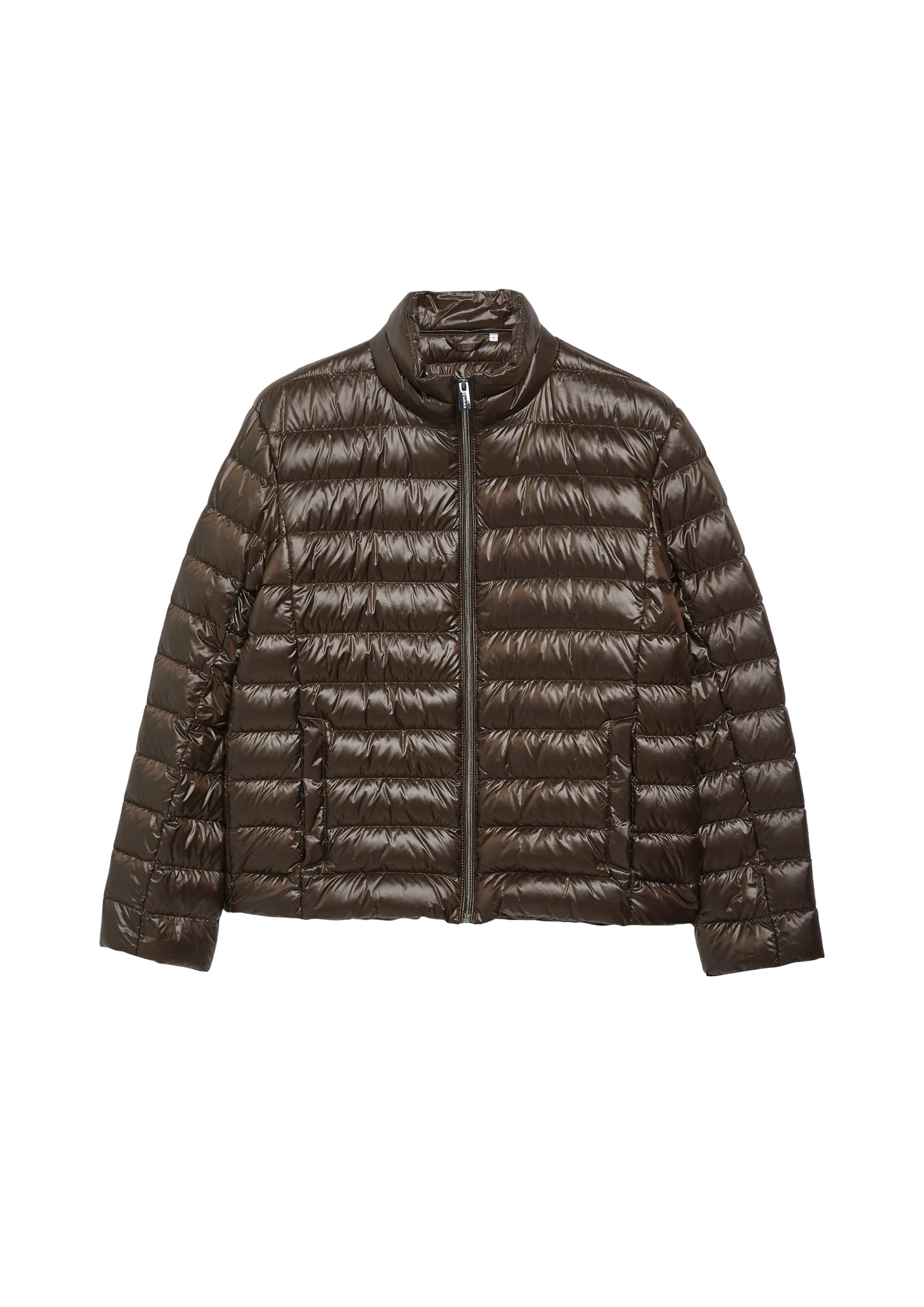 Veste d’hiver COMMA en marron : devant