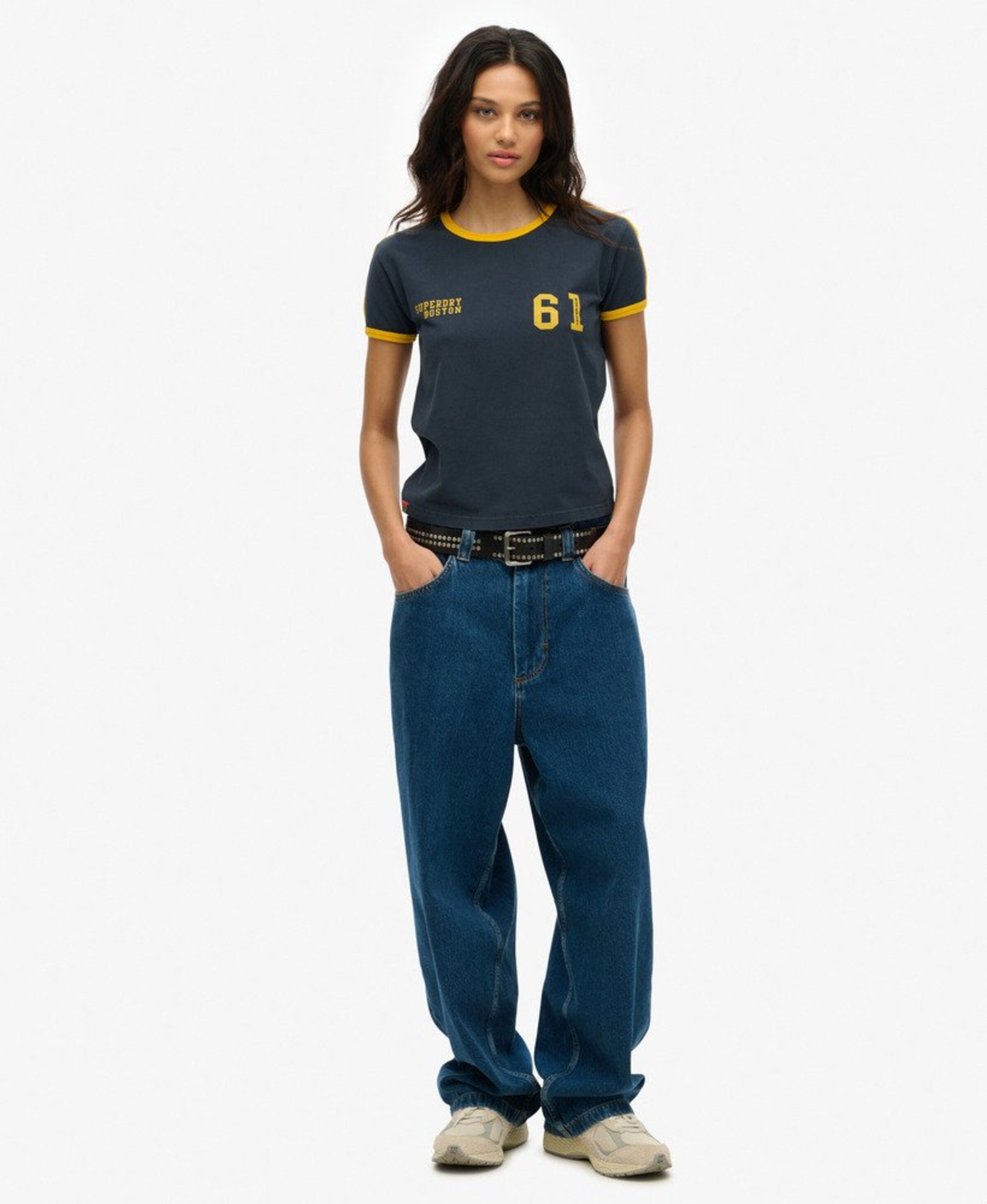 Superdry Shirt 'Essential' in Blue: front