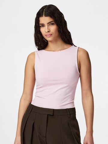PIECES Top 'PCLULA' - rózsaszín: elől