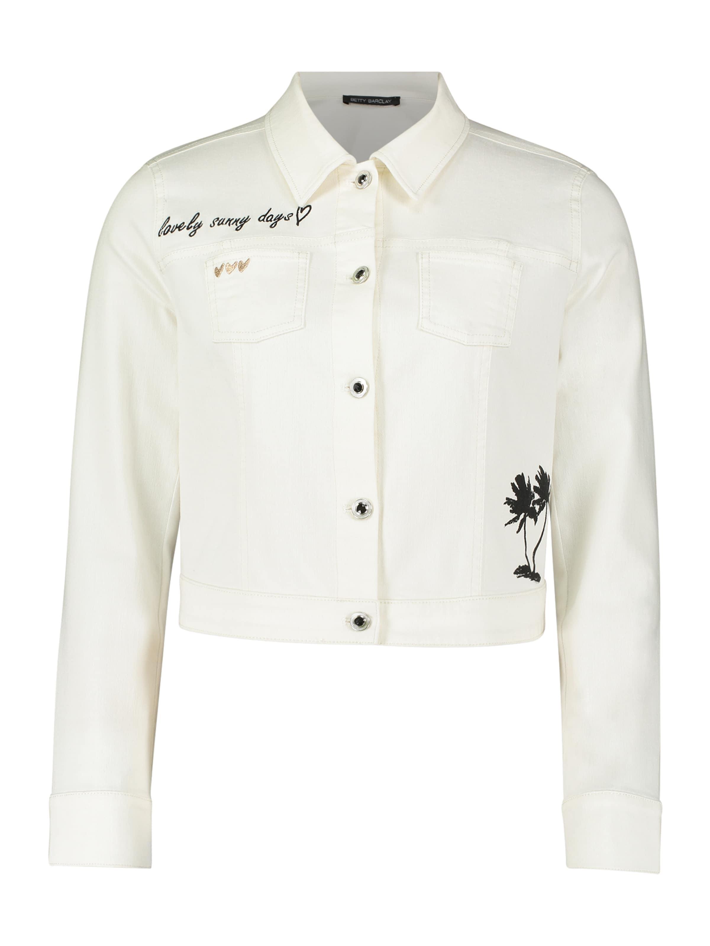 Giacca di mezza stagione di Betty Barclay in bianco: frontale