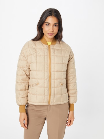 Sisley - Chaqueta de entretiempo en beige: frente