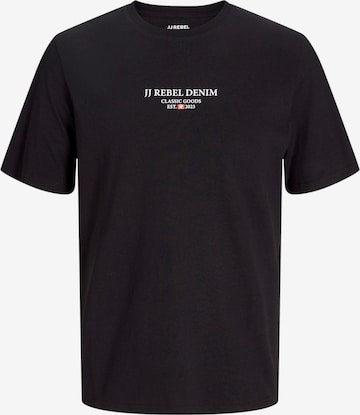 JJ Rebel T-Shirt in Schwarz: Vorderseite