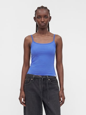 Top di HOLLISTER in blu: frontale
