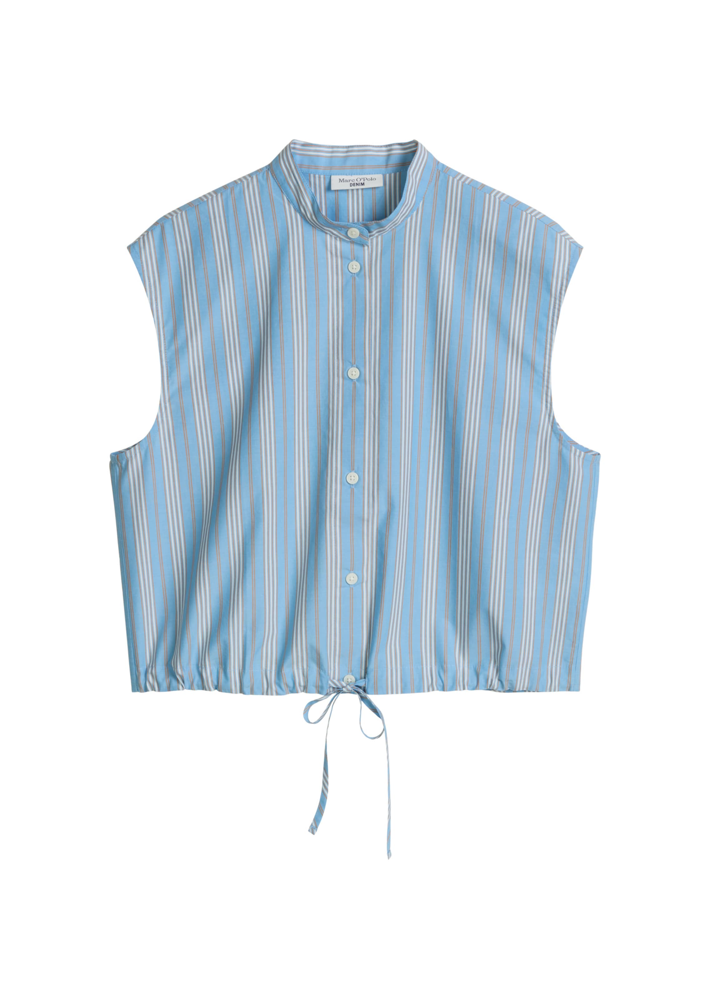 Marc O'Polo DENIM Bluse in Blau: Vorderseite