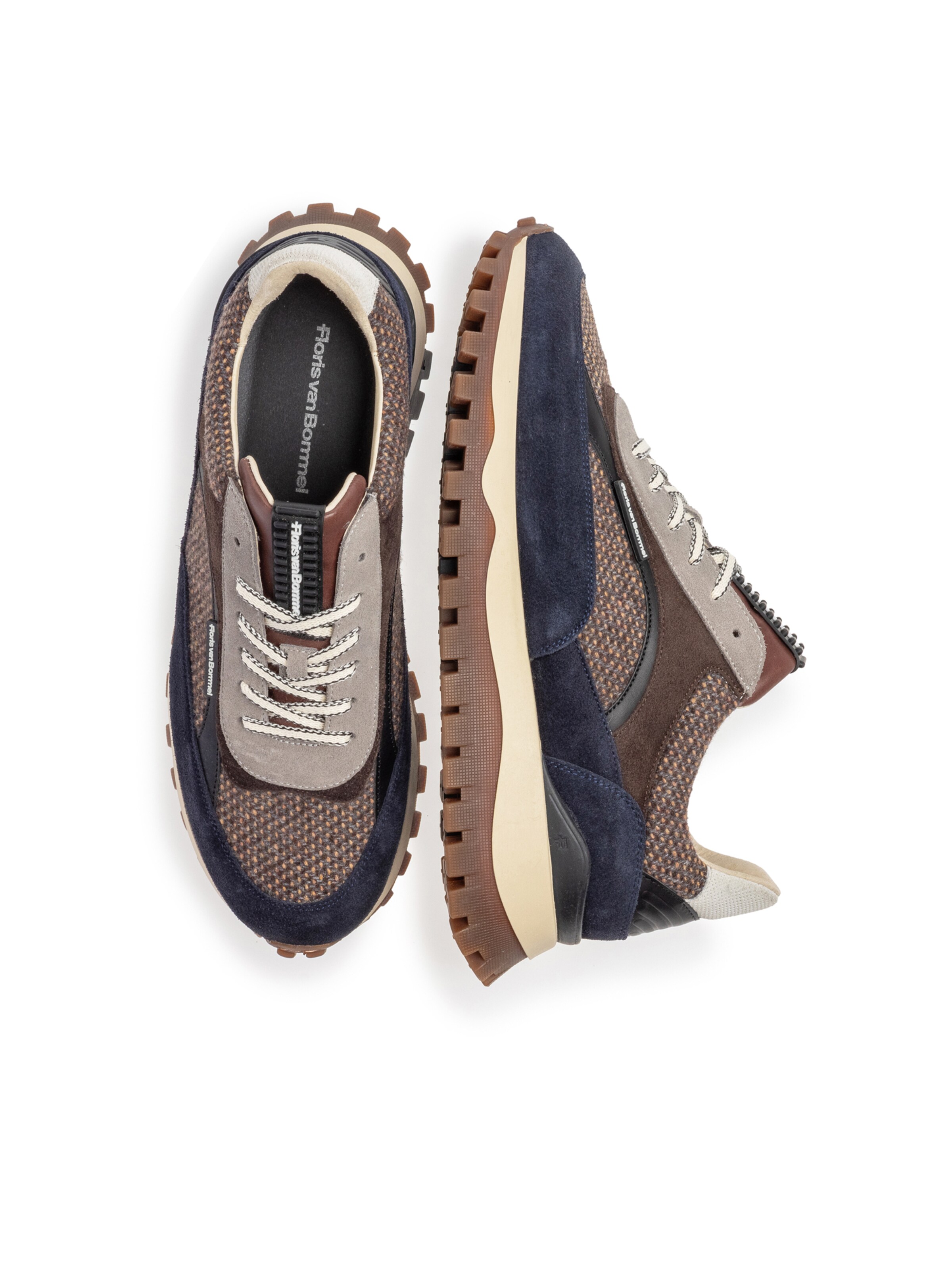 Sneaker bassa 'De Groomer 05' di Floris van Bommel in marrone