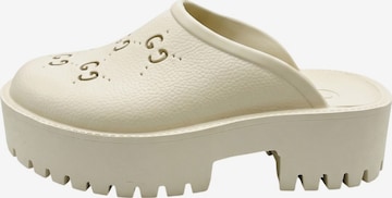 Gucci Clogs in Beige: Vorderseite