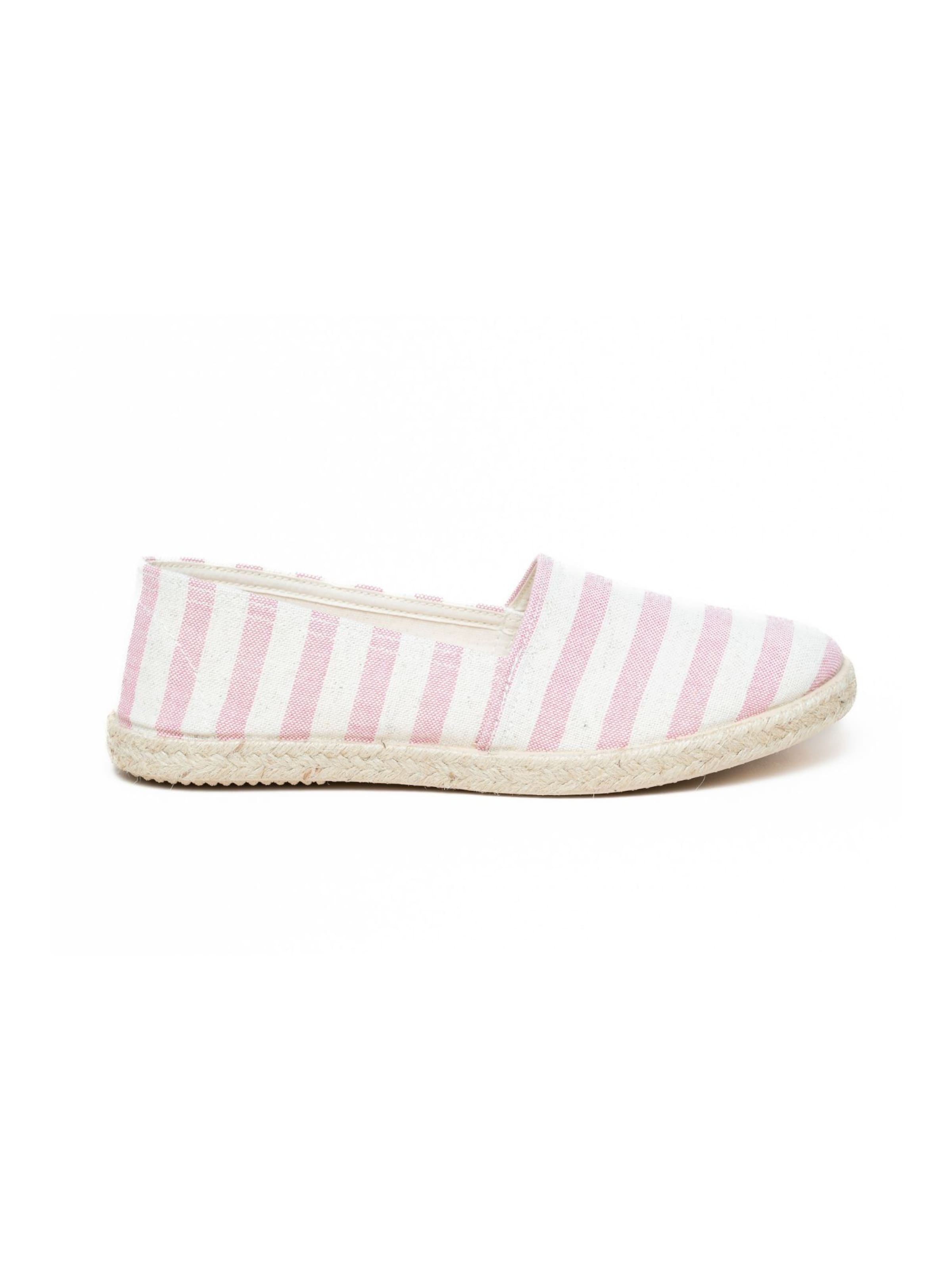 Gottstein Espadrilles 'Espadrille Camping Linen duo' in Pink