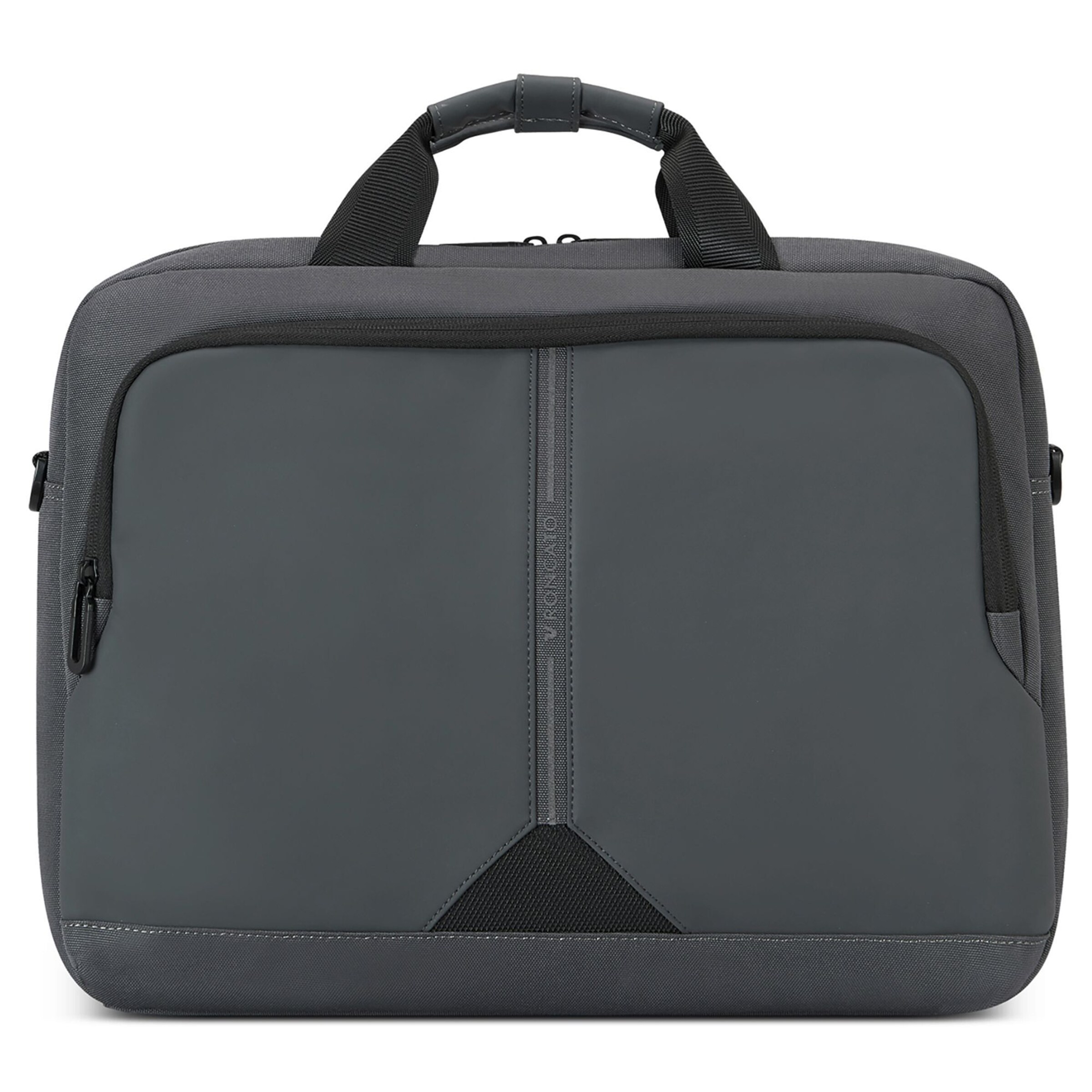 Roncato Document Bag in Grey: front