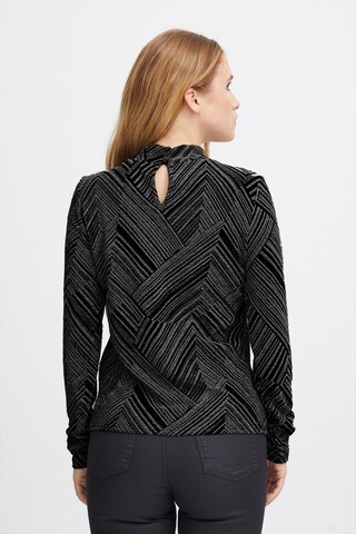 PULZ Jeans - Camisa 'Cavila' em preto