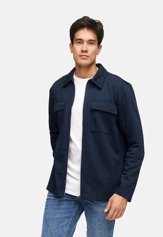 INDICODE JEANS Regular fit Zakelijk overhemd 'Nezzo' in Blauw