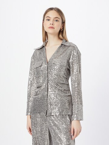 River Island Blouse in Grey: front