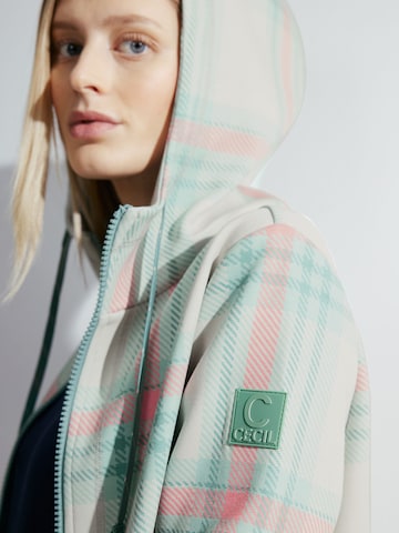 CECIL Between-seasons coat in Green