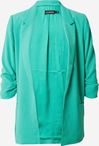 SOAKED IN LUXURY Blazer 'Shirley' in Green: front