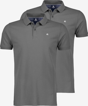 LERROS Shirt 'Basic' in Grau: Vorderseite