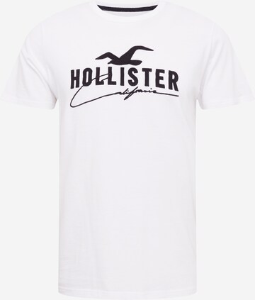 HOLLISTER Póló - fehér: elől