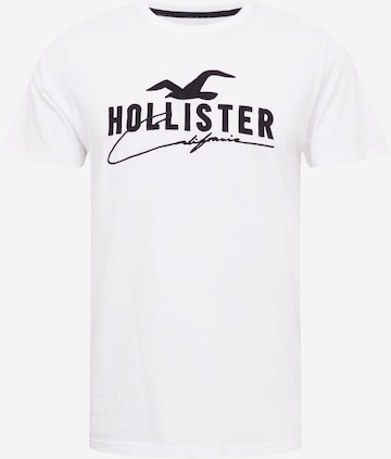 HOLLISTER Tričko – bílá: přední strana