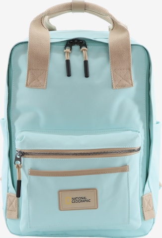 National Geographic Backpack 'LEGEND' in Blue: front