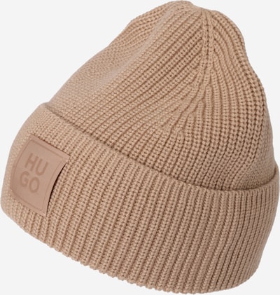 Megzta kepurė 'Sential' iš HUGO, spalva – kapučino spalva, Prekių apžvalga