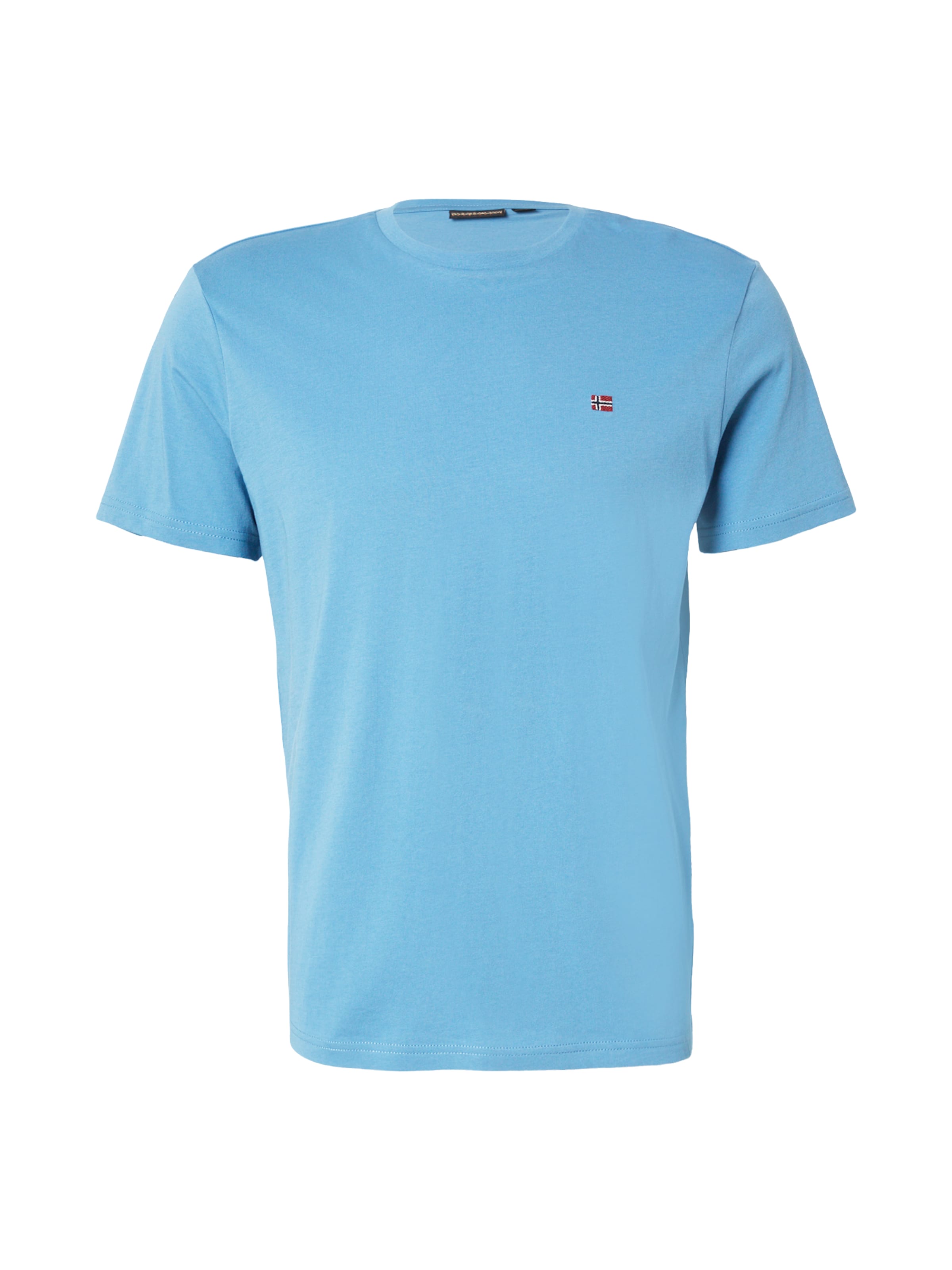 Tricou 'Salis' de la NAPAPIJRI pe albastru: față
