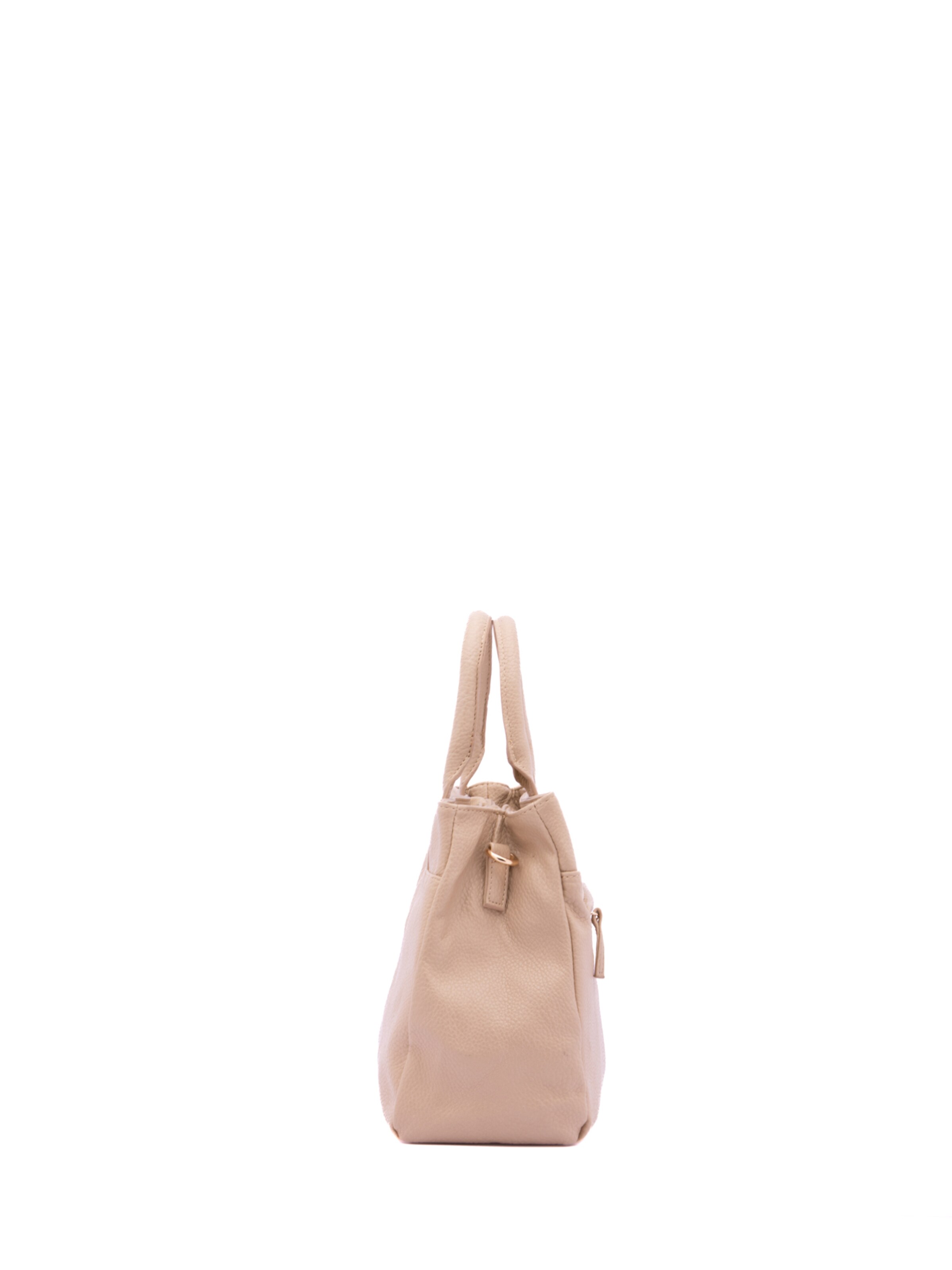 Borsa a mano 'Borsa a Mano Donna B Cavalli Ecopelle Zip - 30x22x10 cm' di B. Cavalli in beige
