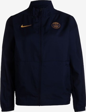 Giacca di felpa sportiva 'Paris St. -Germain' di NIKE in blu: frontale