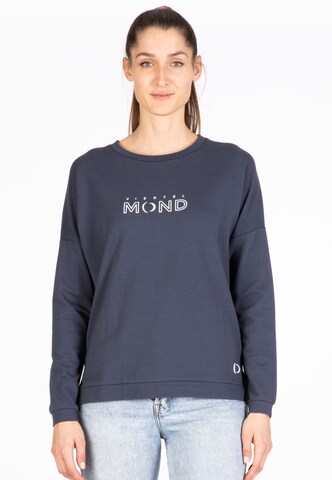 ViertelMond Sweatshirt 'Christienne' in Blue: front