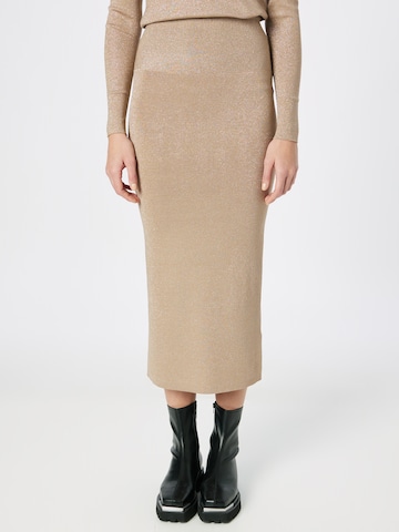 Calvin Klein Kjol i brun: framsida