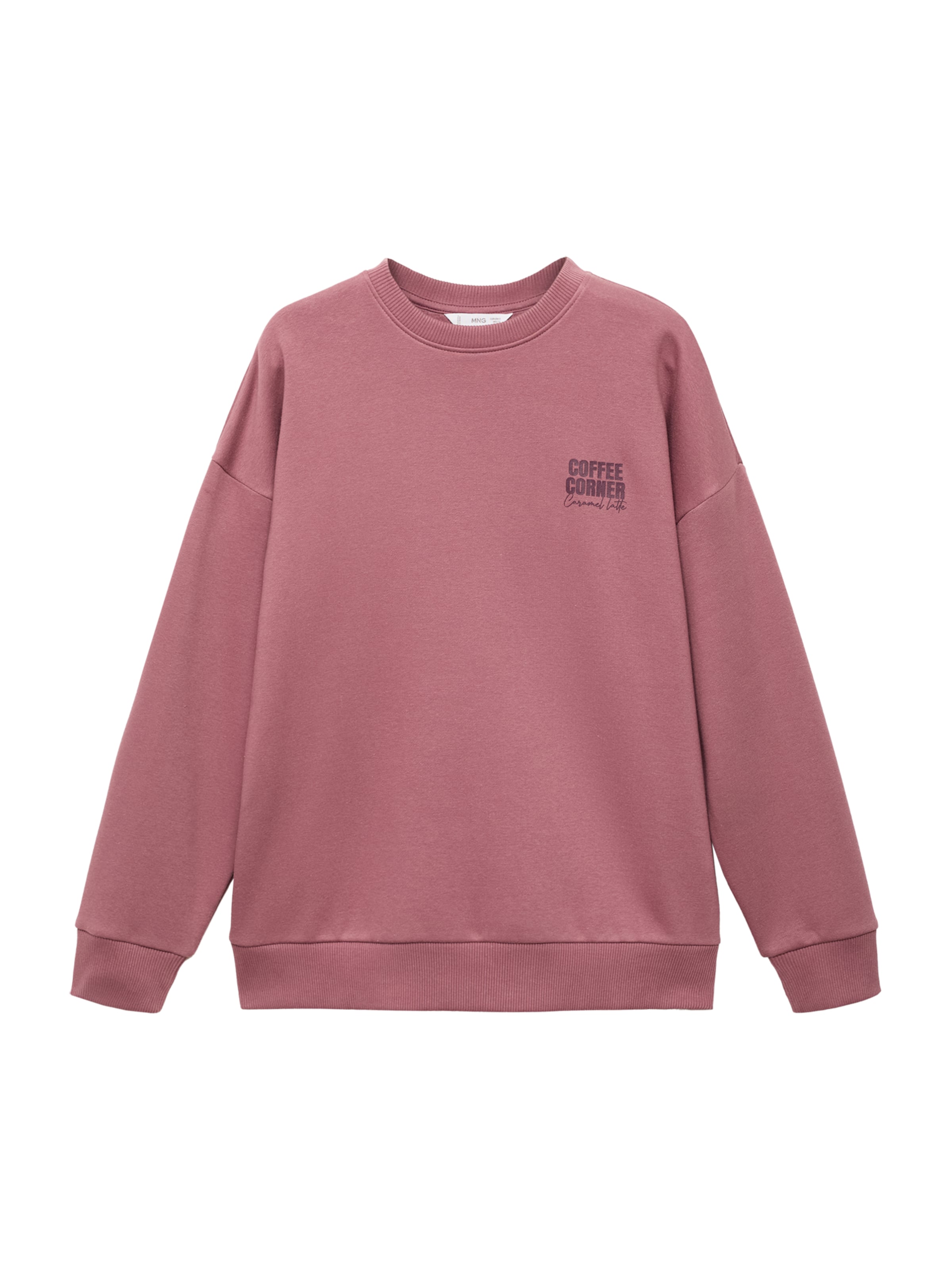 MANGO TEEN Sweatshirt 'Nice' i pink: forside