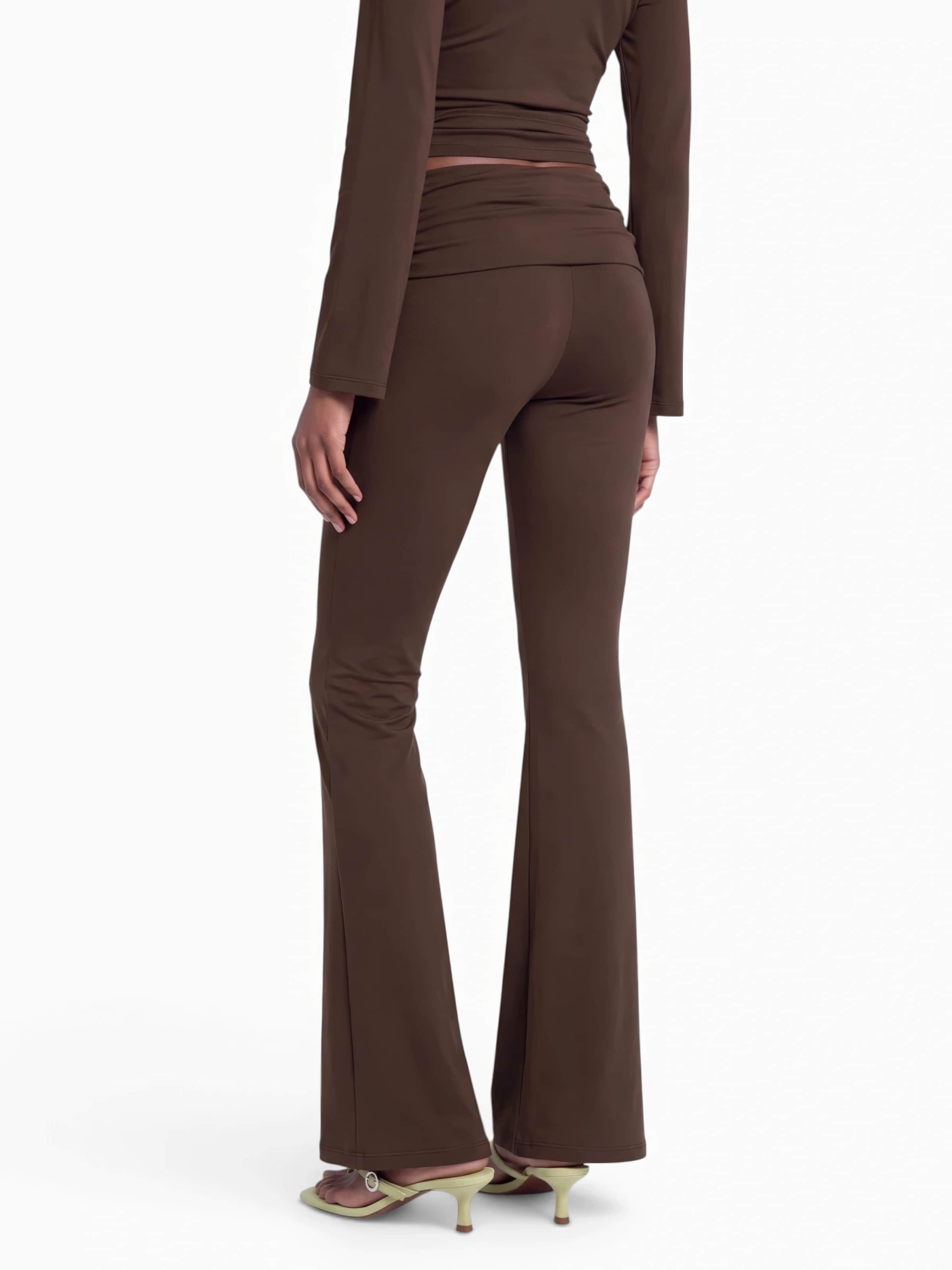 évasé Leggings hzl the label en marron