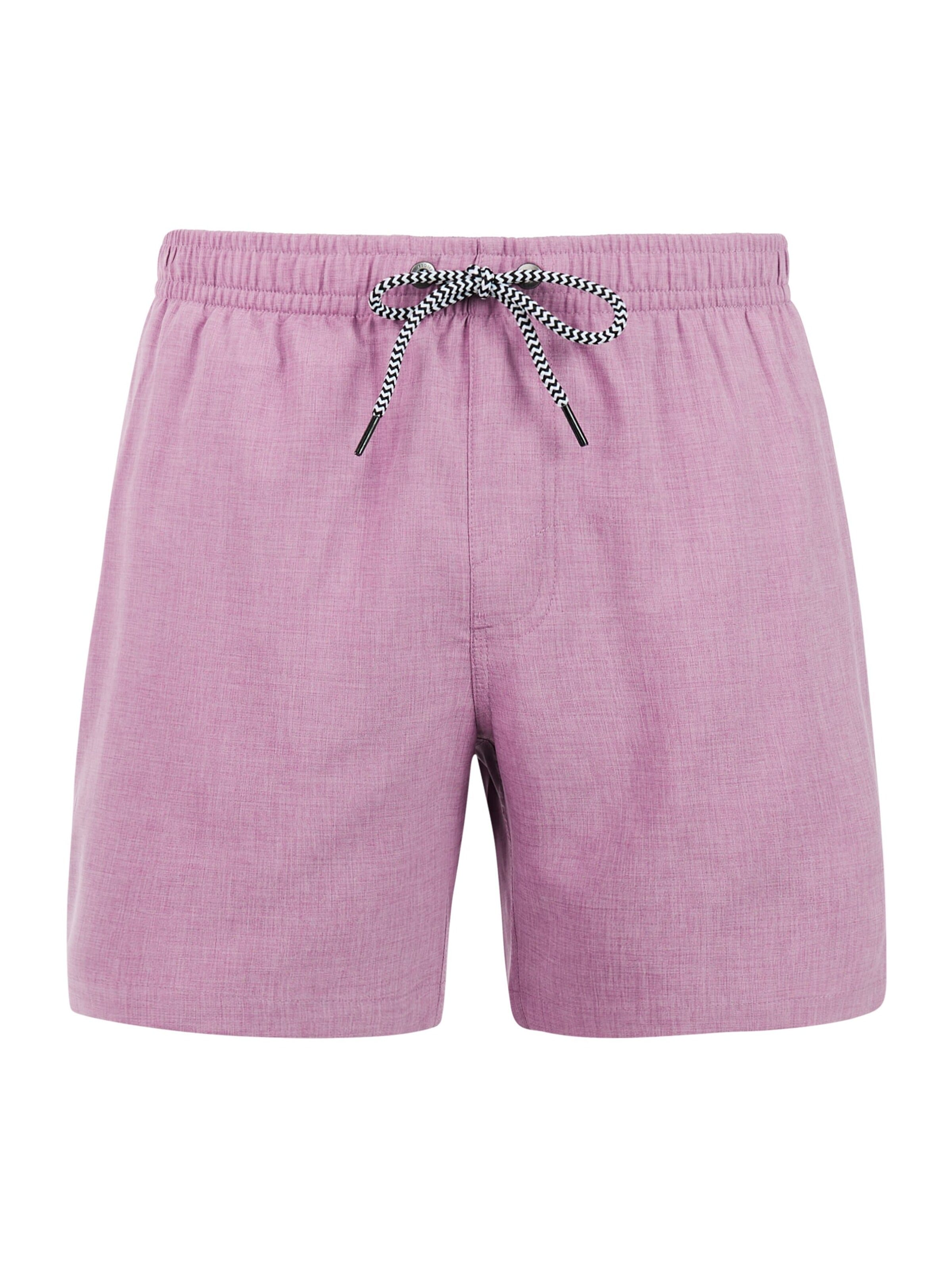 PROTEST Badeshorts 'Davey'‌ in Lila: Vorderseite