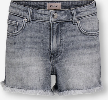 ONLY GIRLS regular Jeans 'KOGRobyn' i grå: forside