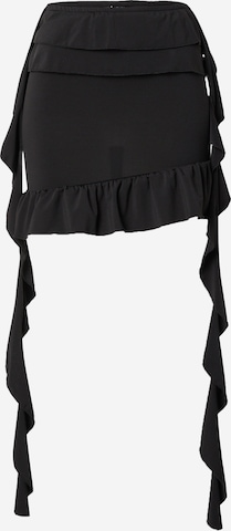 PIECES - Falda 'SASSY' en negro: frente