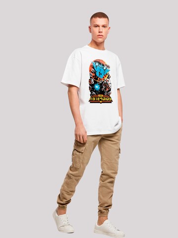 F4NT4STIC Shirt 'Asteroids Atari Retro Gaming' in Wit