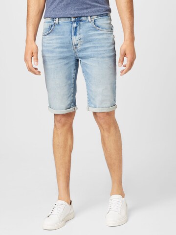 CAMP DAVID Regular Jeans 'Ma:x' in Blauw: voorkant