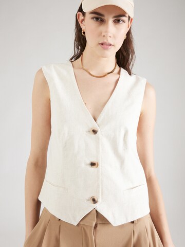 Gilet de costume 'MOLIE' VILA en blanc