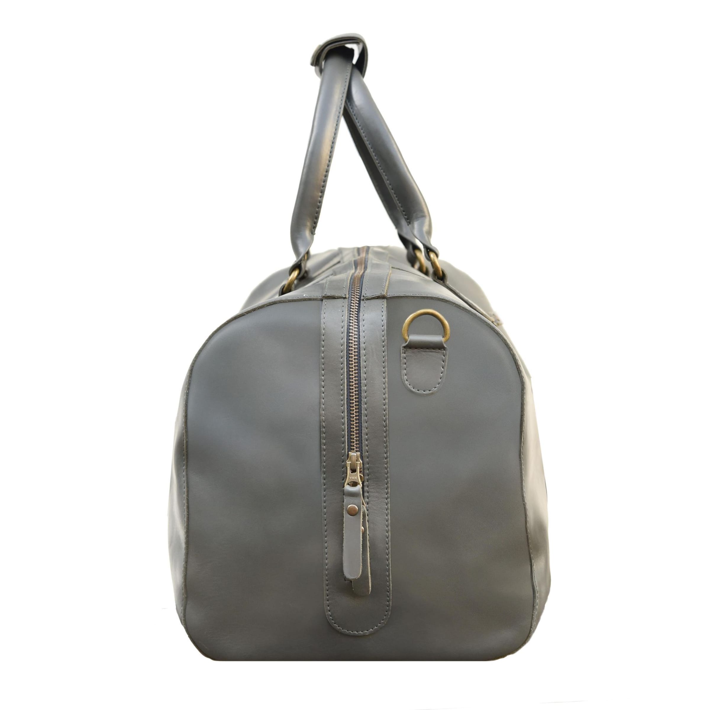 Buckle & Seam Weekend bag 'Willow' in Grey