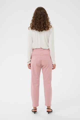 Regular Pantalon 'CUBRITA' CULTURE en rose