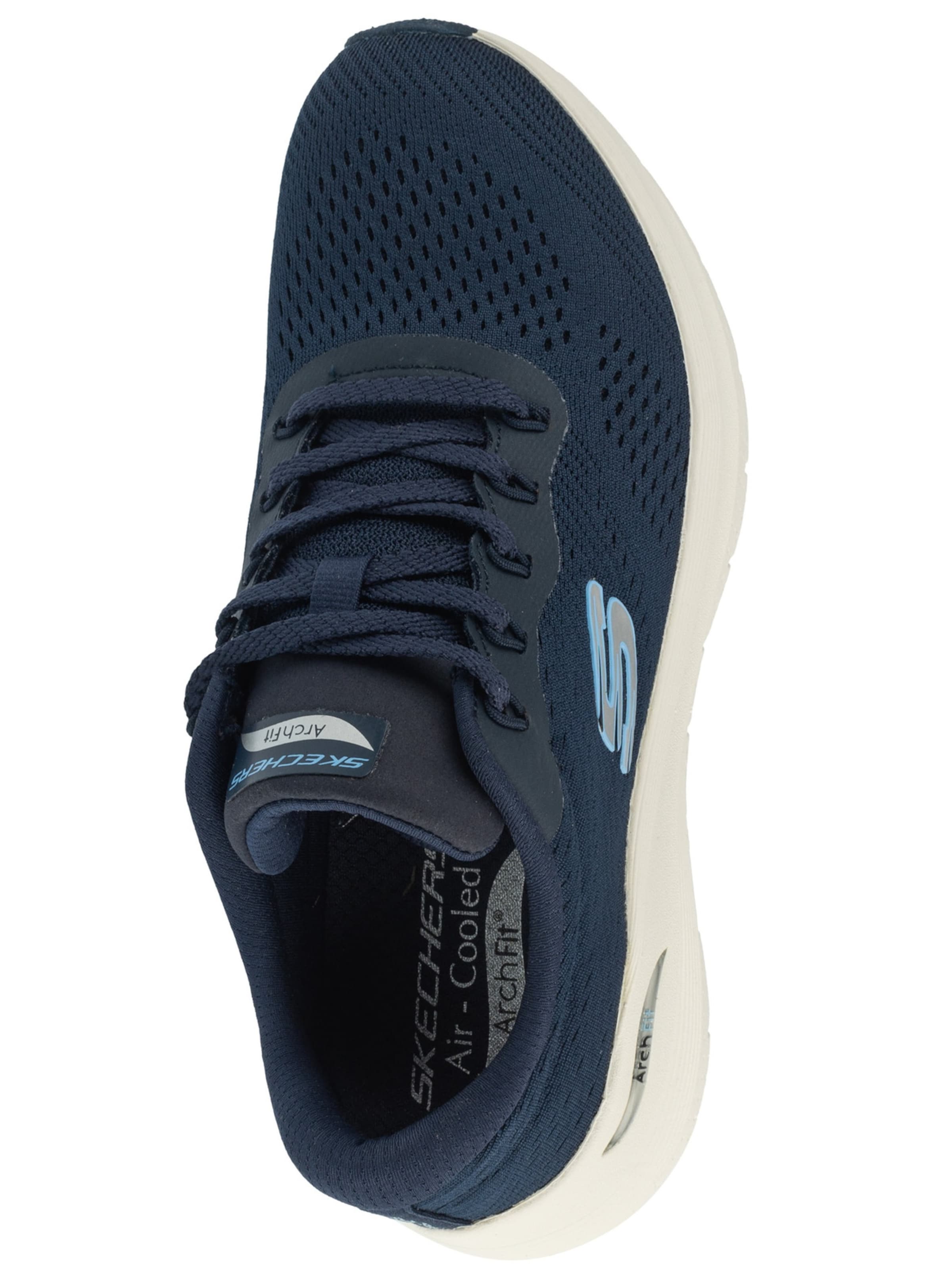 Chaussure à lacets SKECHERS en bleu