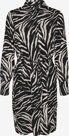 VERO MODA Robe-chemise en noir / blanc, Vue avec produit