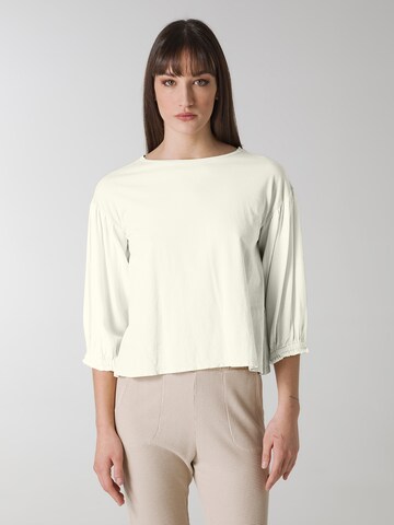 DEHA Functioneel shirt in Beige: voorkant