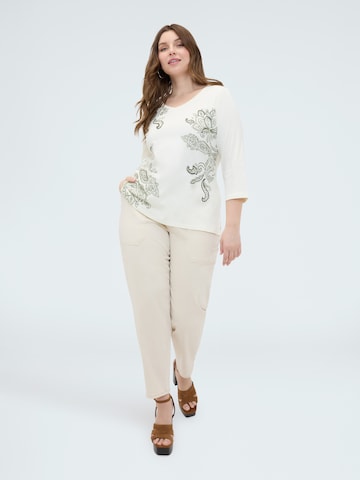 Fiorella Rubino Shirt in Beige