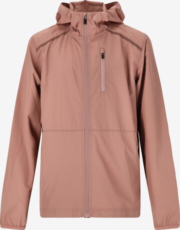 ENDURANCE Athletic Jacket 'Hugoee' in Pink: front